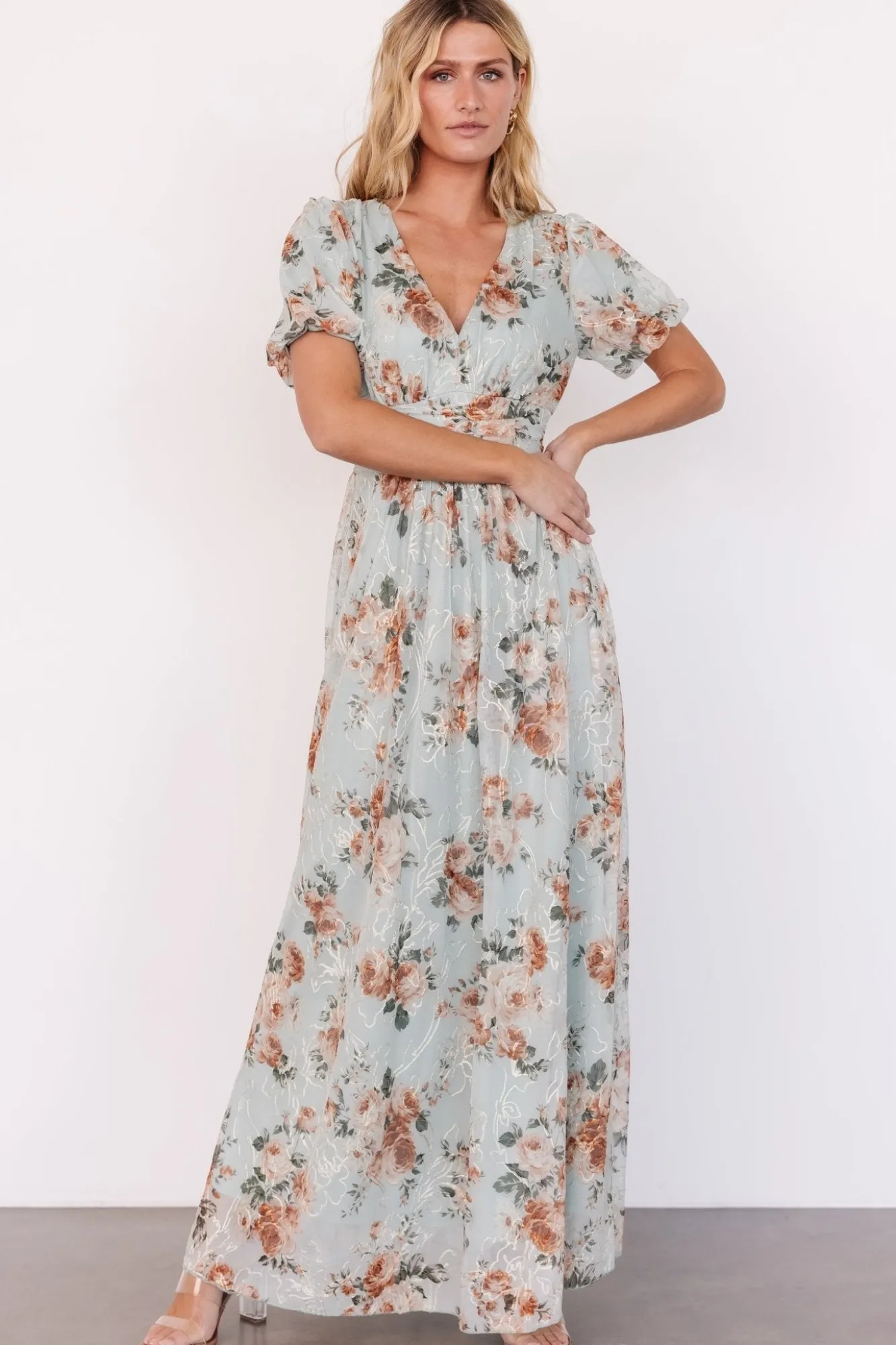 Baltic Born Ardley Maxi Dress | Sage Floral