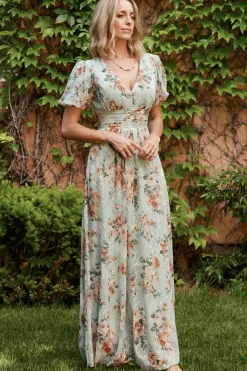 Baltic Born Ardley Maxi Dress | Sage Floral