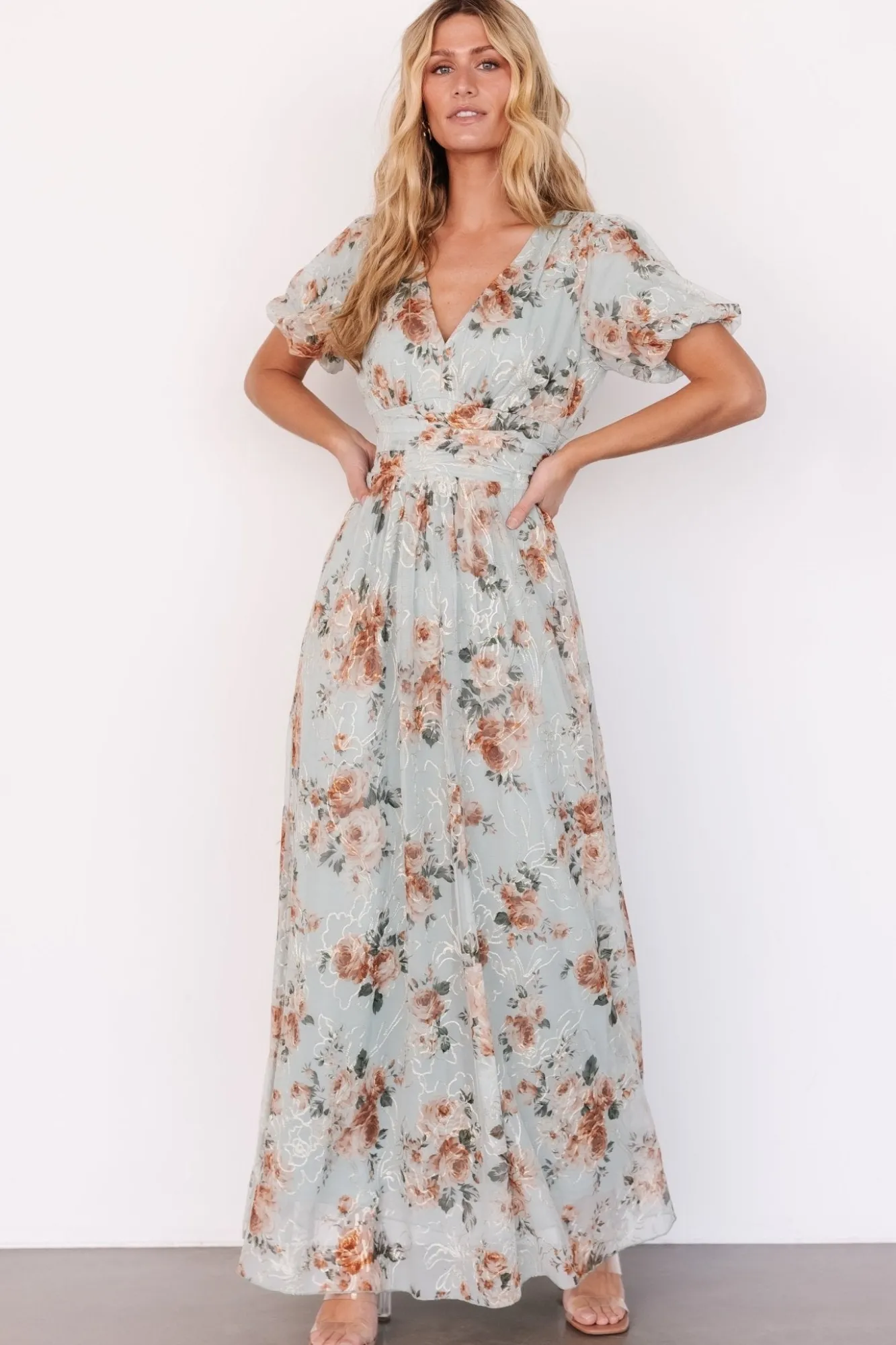 Baltic Born Ardley Maxi Dress | Sage Floral