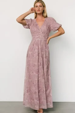 Baltic Born Ardley Maxi Dress | Vintage Plum Floral