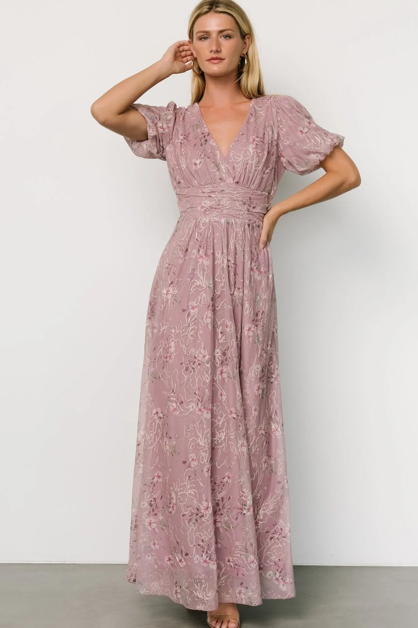 Baltic Born Ardley Maxi Dress | Vintage Plum Floral