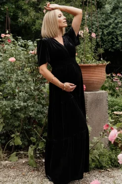 Baltic Born Artemis Velvet Maxi Dress |