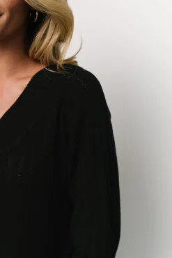 Baltic Born Ashby V Neck Sweater Top |