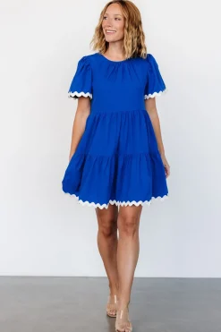 Baltic Born Astra Short Dress | Royal Blue