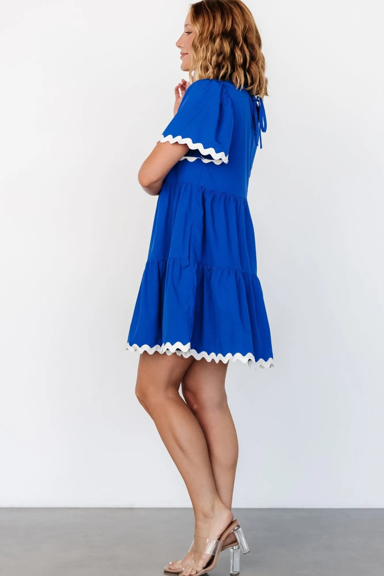 Baltic Born Astra Short Dress | Royal Blue