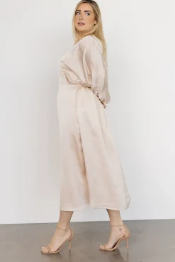 Baltic Born Balta Satin Midi Dress |