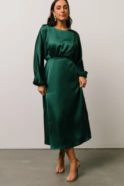 Baltic Born Balta Satin Midi Dress |