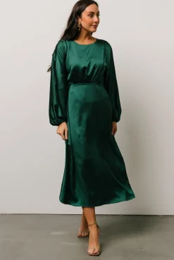 Baltic Born Balta Satin Midi Dress |