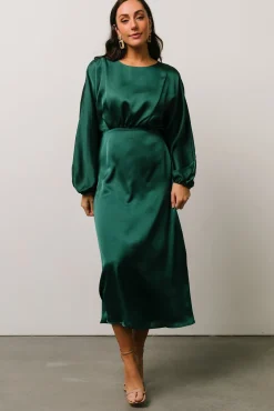 Baltic Born Balta Satin Midi Dress |