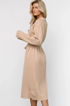 Baltic Born Barrie Sweater Dress | Light Tan