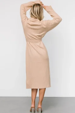 Baltic Born Barrie Sweater Dress | Light Tan