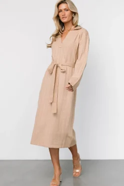 Baltic Born Barrie Sweater Dress | Light Tan