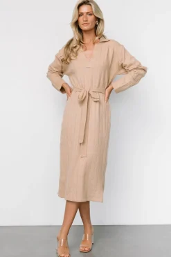 Baltic Born Barrie Sweater Dress | Light Tan