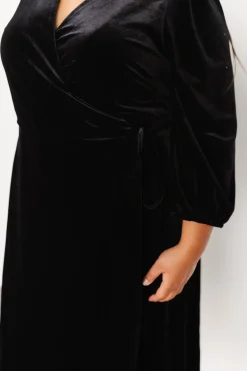 Baltic Born Beckinsale Velvet Wrap Dress |