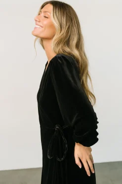 Baltic Born Beckinsale Velvet Wrap Dress |