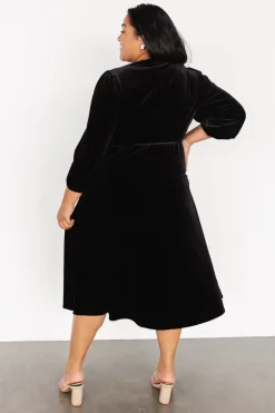 Baltic Born Beckinsale Velvet Wrap Dress |
