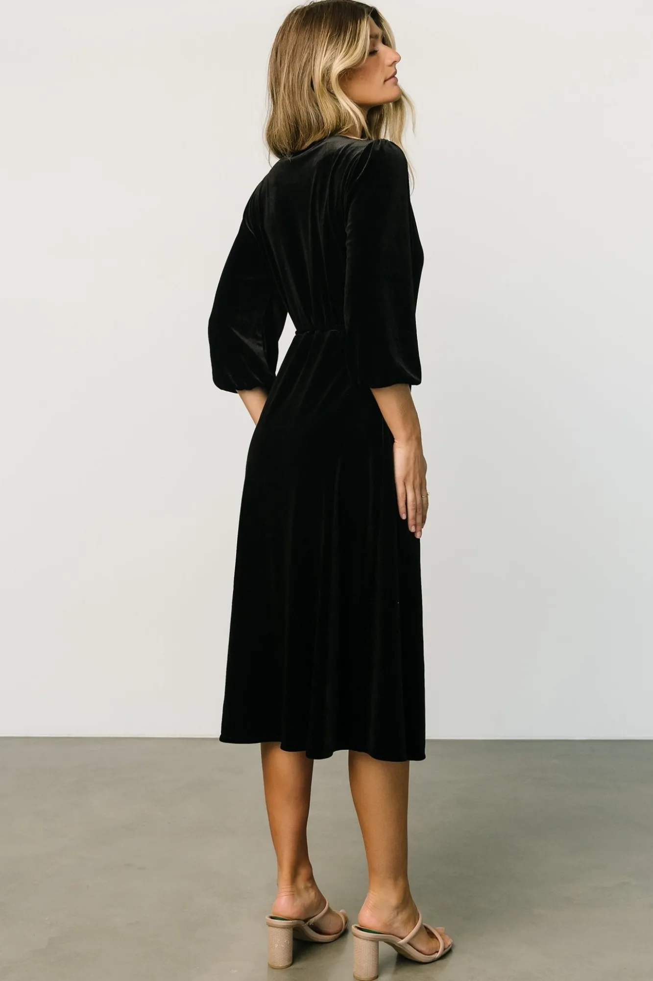 Baltic Born Beckinsale Velvet Wrap Dress |