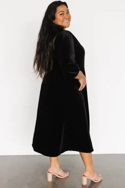 Baltic Born Beckinsale Velvet Wrap Dress |