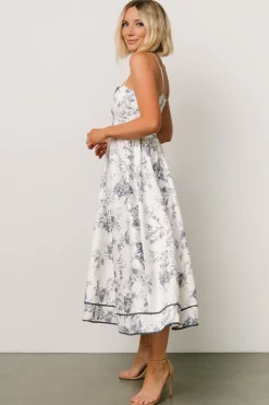 Baltic Born Bellagio Midi Dress | Slate Floral