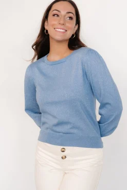 Baltic Born Benson Shimmer Sweater Top |