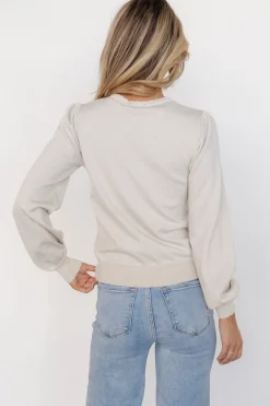 Baltic Born Benson Shimmer Sweater Top |