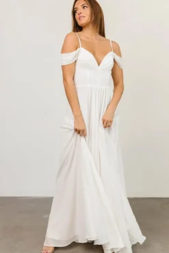 Baltic Born Bianca Lace Maxi Dress | Off White