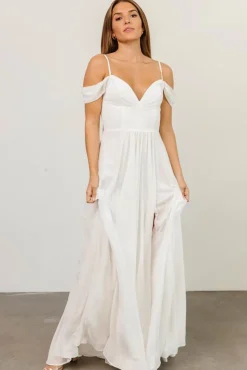 Baltic Born Bianca Lace Maxi Dress | Off White