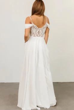 Baltic Born Bianca Lace Maxi Dress | Off White