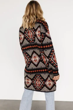 Baltic Born Billings Knit Cardigan | Black Multi