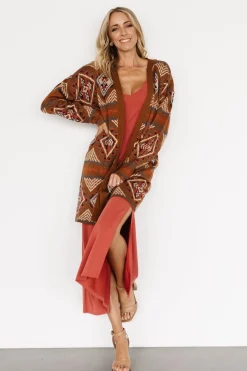 Baltic Born Billings Knit Cardigan | Spice Multi