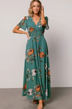 Baltic Born Birdie Maxi Dress | Eucalyptus Floral
