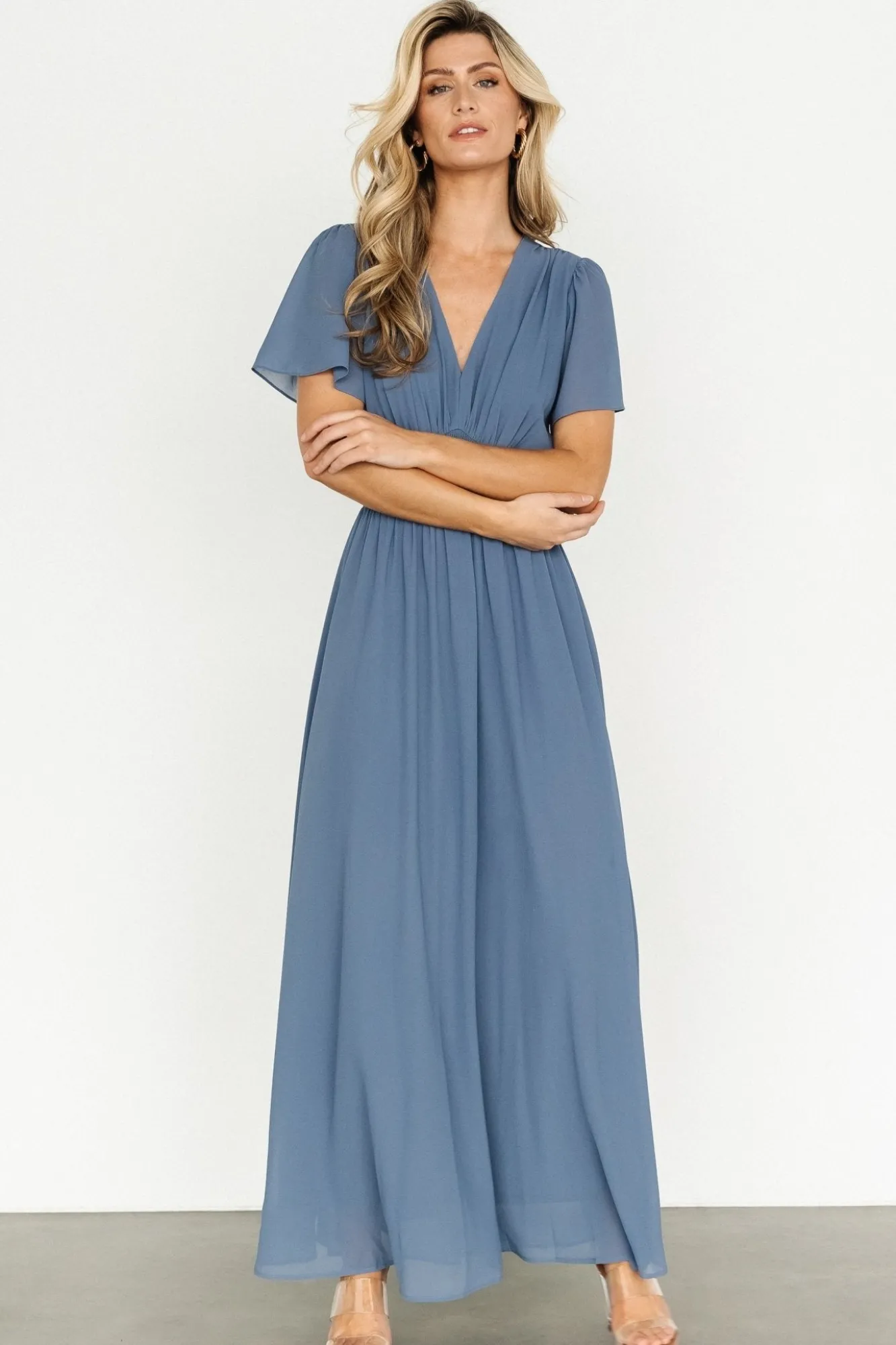Baltic Born Birdie Maxi Dress | Whisper Blue