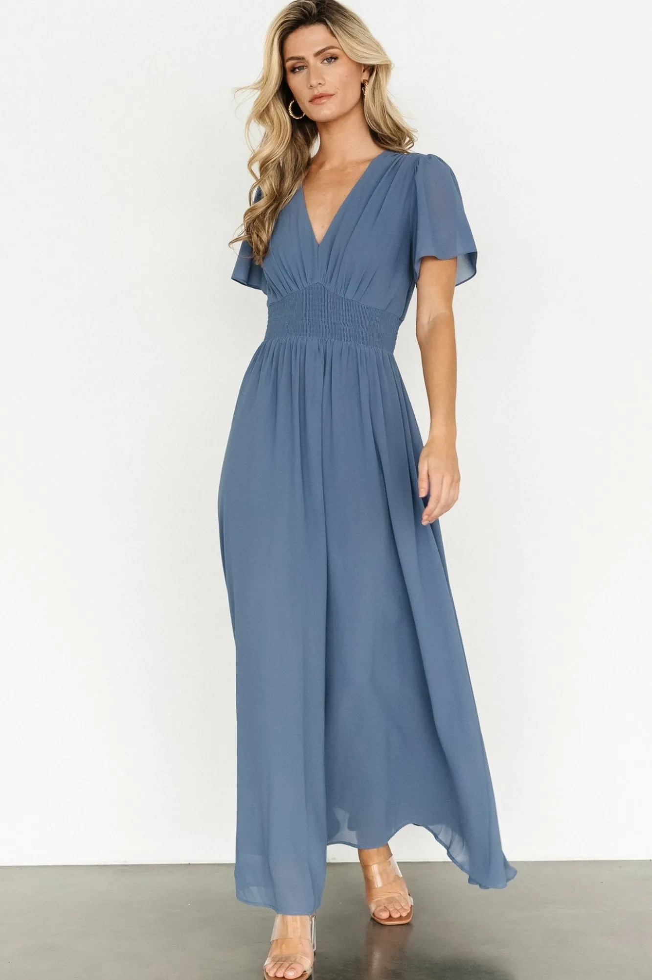 Baltic Born Birdie Maxi Dress | Whisper Blue