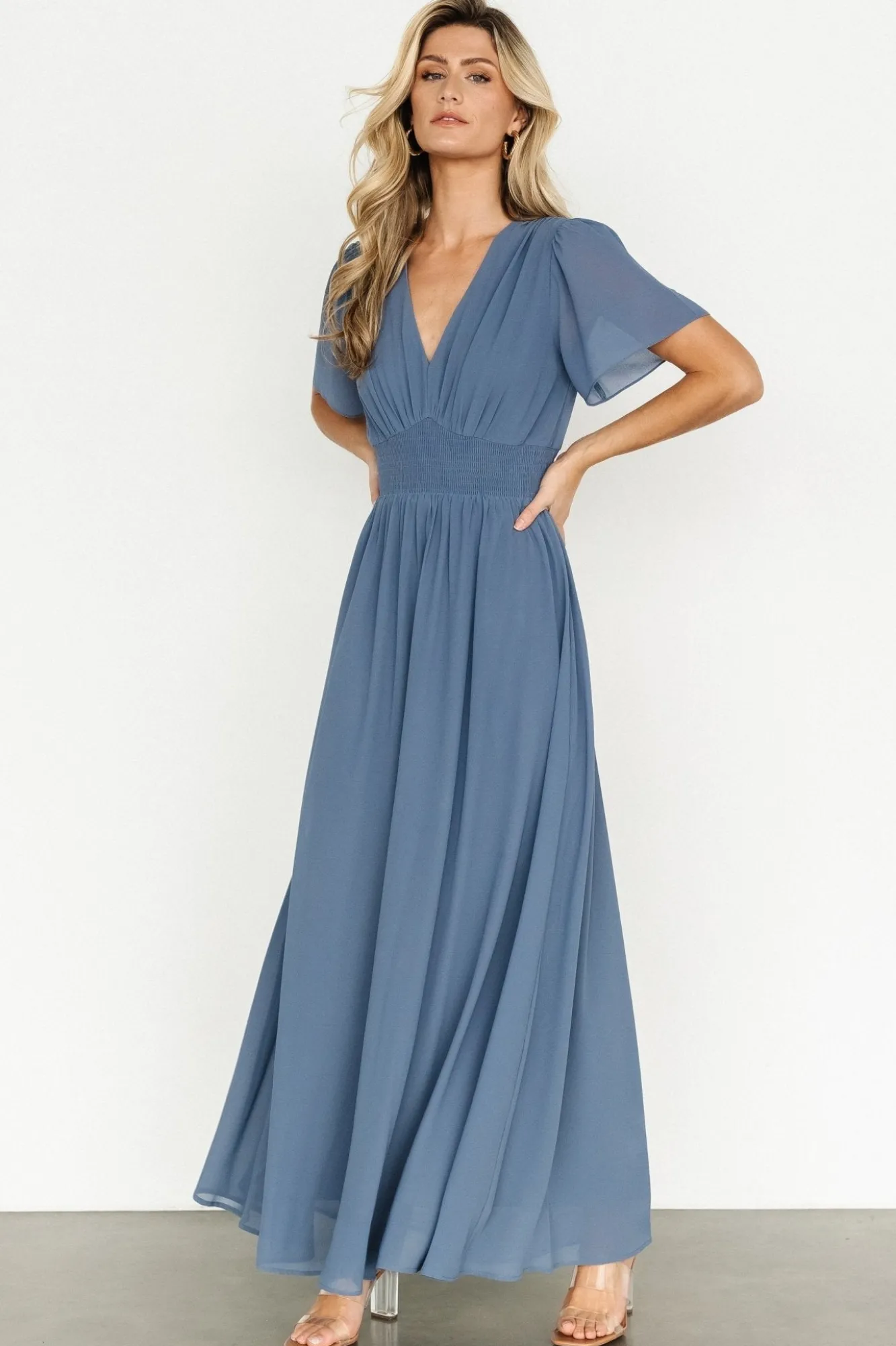 Baltic Born Birdie Maxi Dress | Whisper Blue