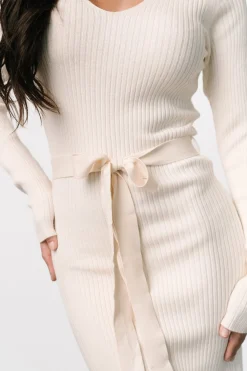 Baltic Born Blayne Ribbed Midi Dress |
