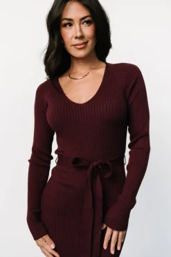 Baltic Born Blayne Ribbed Midi Dress |