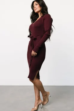 Baltic Born Blayne Ribbed Midi Dress |