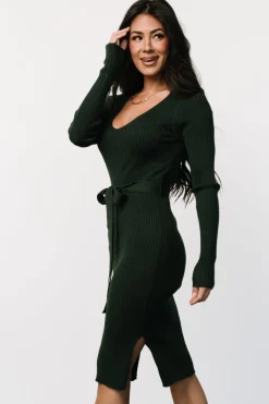 Baltic Born Blayne Ribbed Midi Dress |