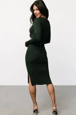 Baltic Born Blayne Ribbed Midi Dress |