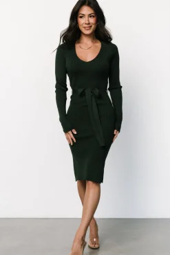 Baltic Born Blayne Ribbed Midi Dress |