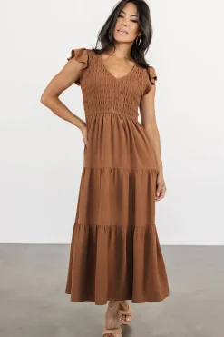 Baltic Born Brandie Smocked Midi Dress |