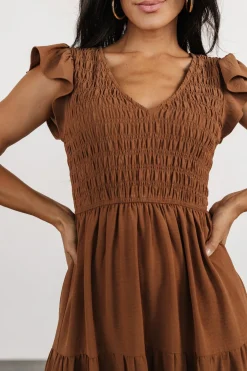 Baltic Born Brandie Smocked Midi Dress |