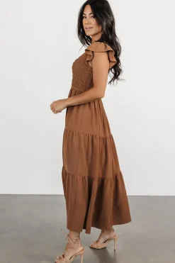 Baltic Born Brandie Smocked Midi Dress |