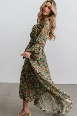 Baltic Born Bria Maxi Dress | Green Floral