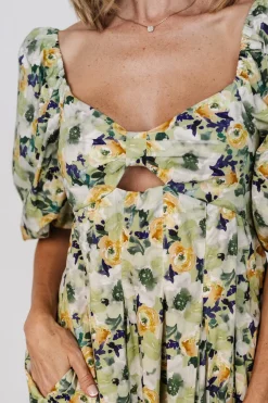 Baltic Born Brielle Maxi Dress | Green Floral