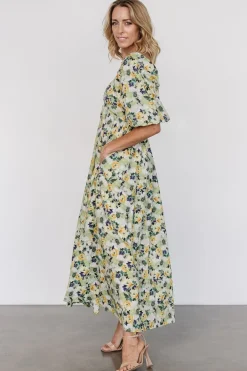 Baltic Born Brielle Maxi Dress | Green Floral