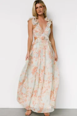 Baltic Born Brigitta Maxi Dress | Mint Floral