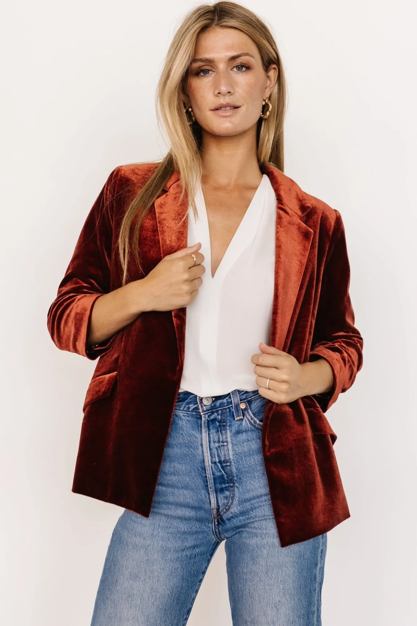 Baltic Born Brinton Velvet Blazer |