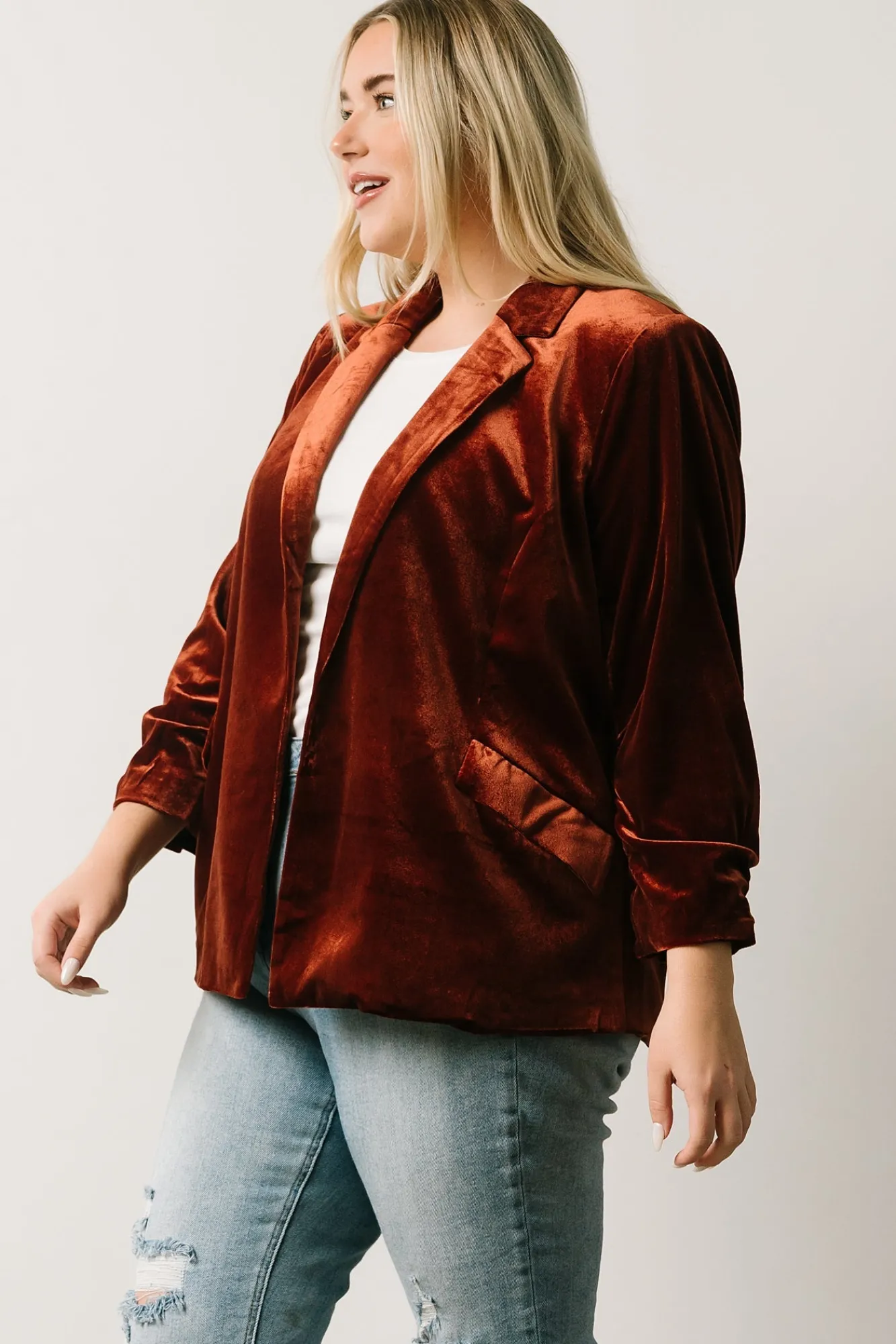 Baltic Born Brinton Velvet Blazer |