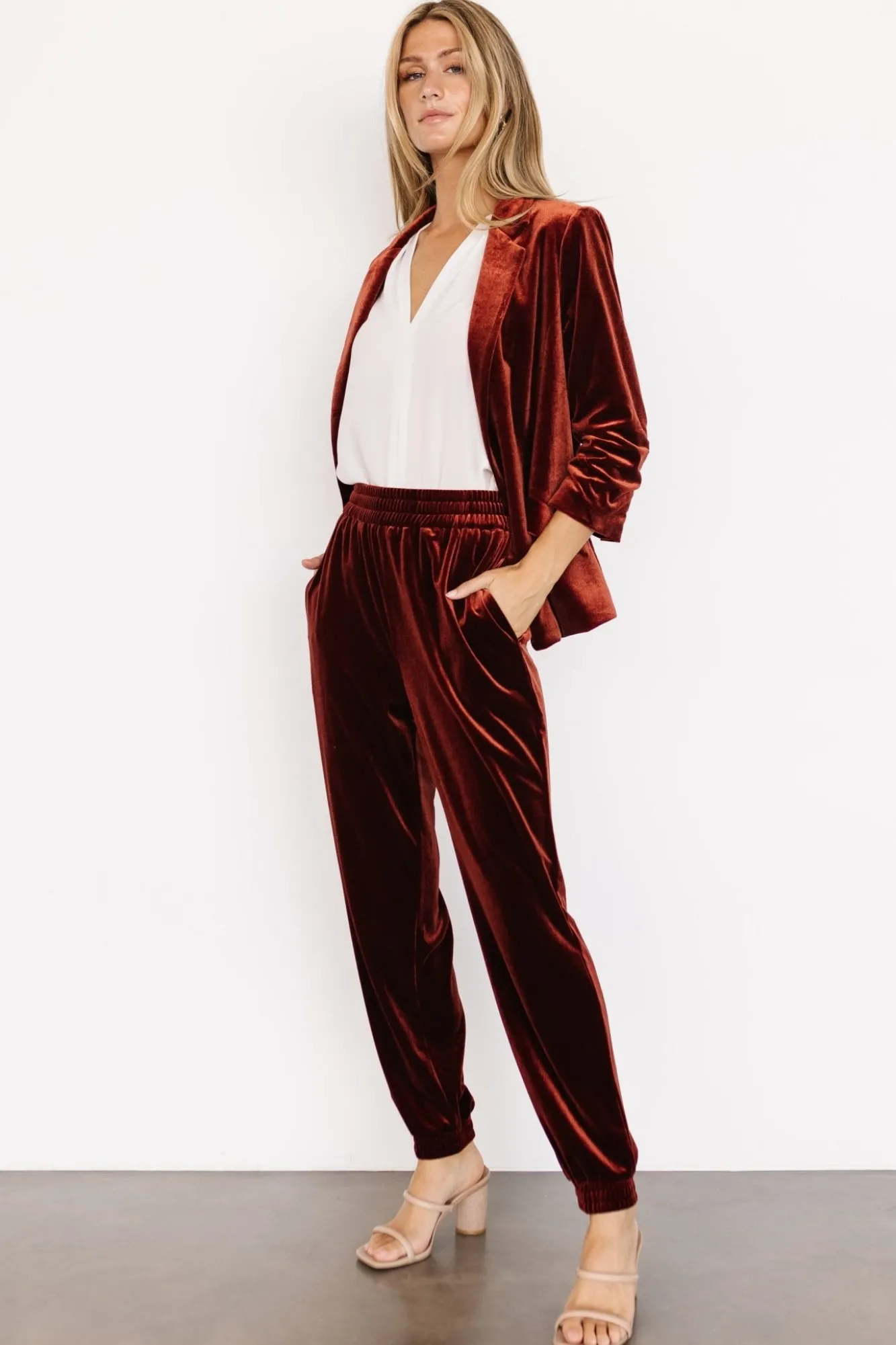 Baltic Born Brinton Velvet Blazer |